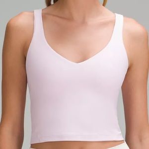 Lululemon align tank in pink and purple ash